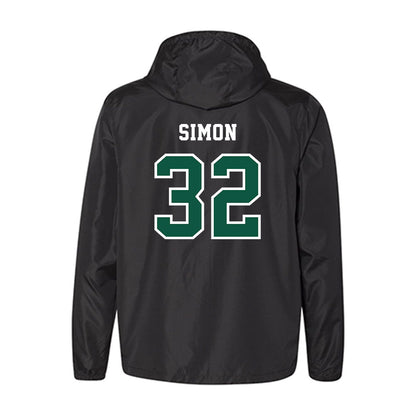 NDSU - NCAA Women's Basketball : Miriley Simon - Black Windbreaker-1