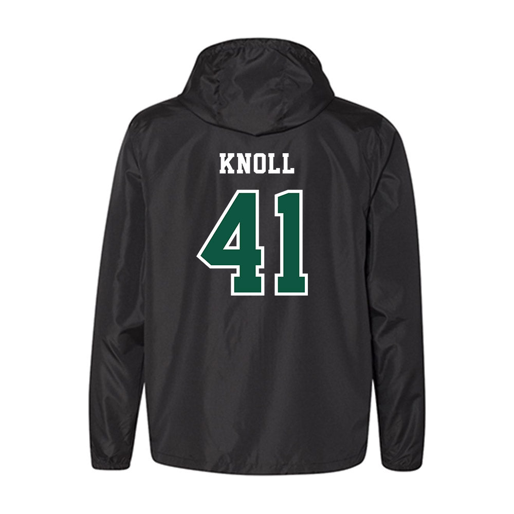 NDSU - NCAA Football : Sam Knoll - Black Windbreaker-1