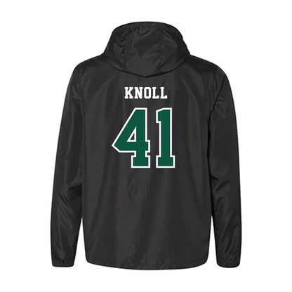 NDSU - NCAA Football : Sam Knoll - Black Windbreaker-1