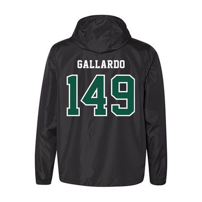 NDSU - NCAA Wrestling : Gabriel Gallardo - Black Windbreaker-1