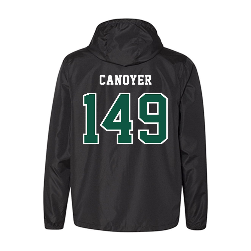 NDSU - NCAA Wrestling : Brayden Canoyer - Black Windbreaker-1