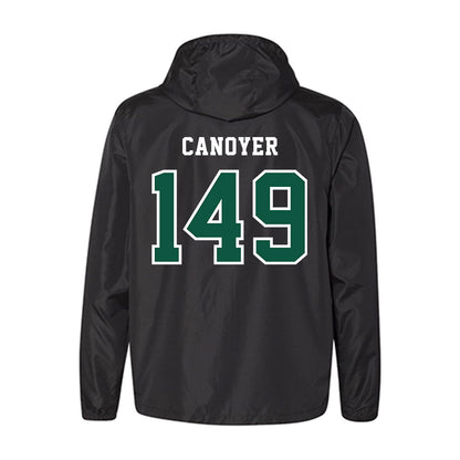 NDSU - NCAA Wrestling : Brayden Canoyer - Black Windbreaker-1