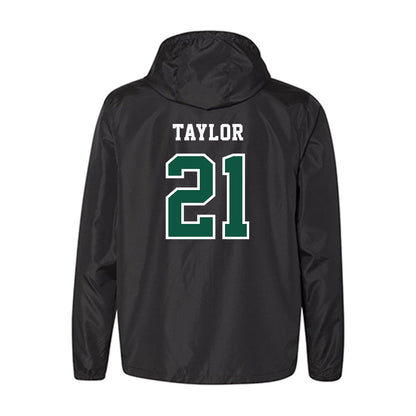 NDSU - NCAA Football : Noah Taylor - Black Windbreaker-1