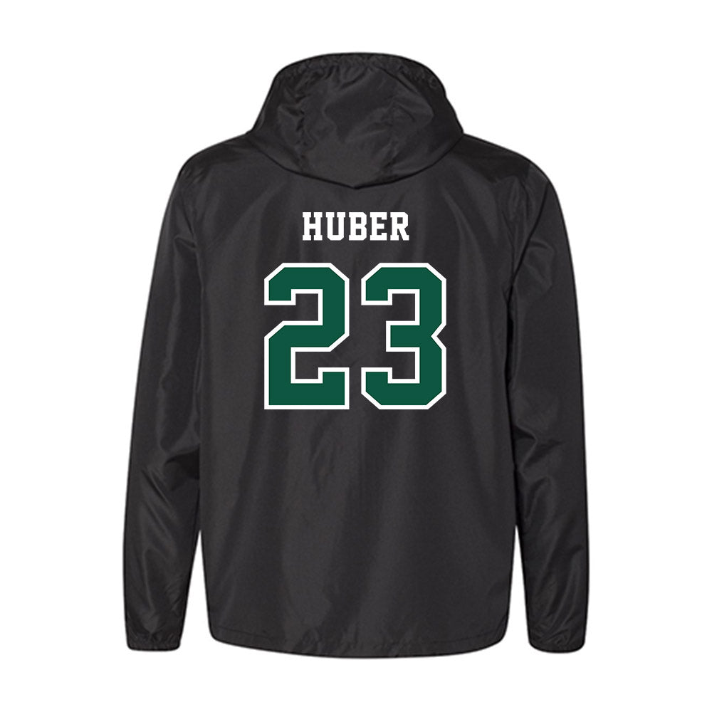 NDSU - NCAA Football : Kegan Huber - Black Windbreaker-1
