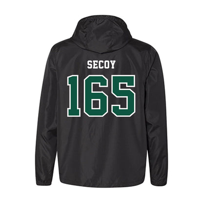 NDSU - NCAA Wrestling : Tyler Secoy - Black Windbreaker-1