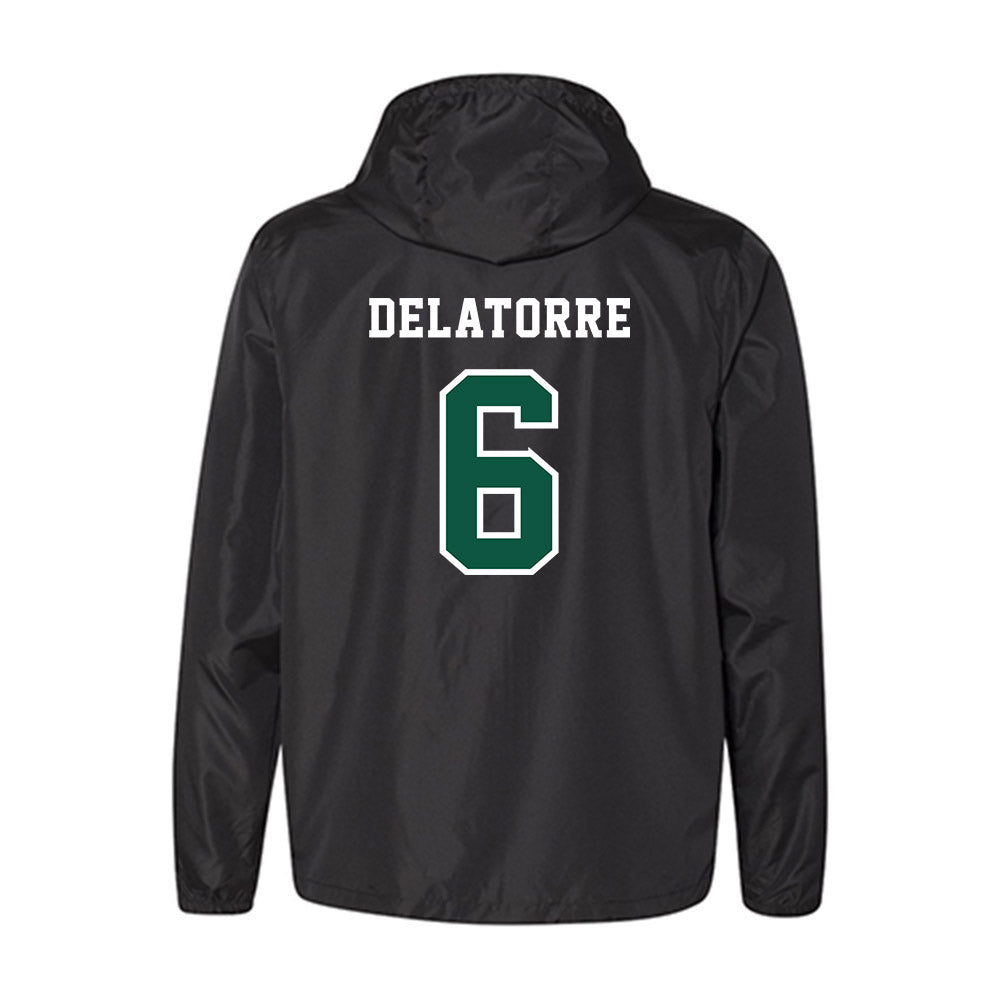 NDSU - NCAA Softball : Jessica Delatorre - Black Windbreaker-1