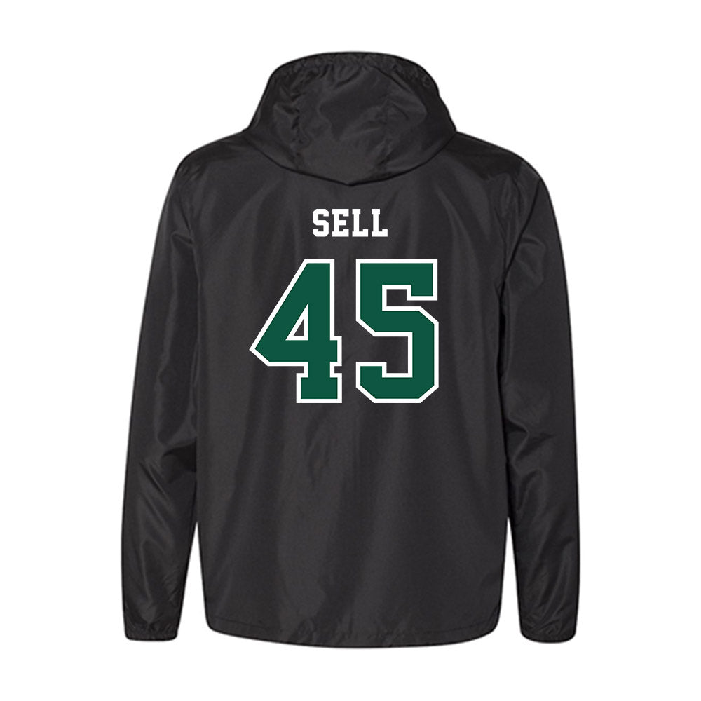 NDSU - NCAA Football : Gavin Sell - Black Windbreaker-1
