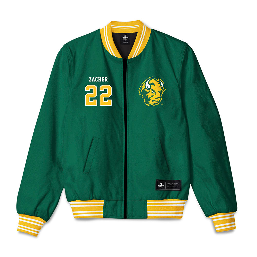 NDSU - NCAA Women's Soccer : Tyreese Zacher - Bomber Jacket-0