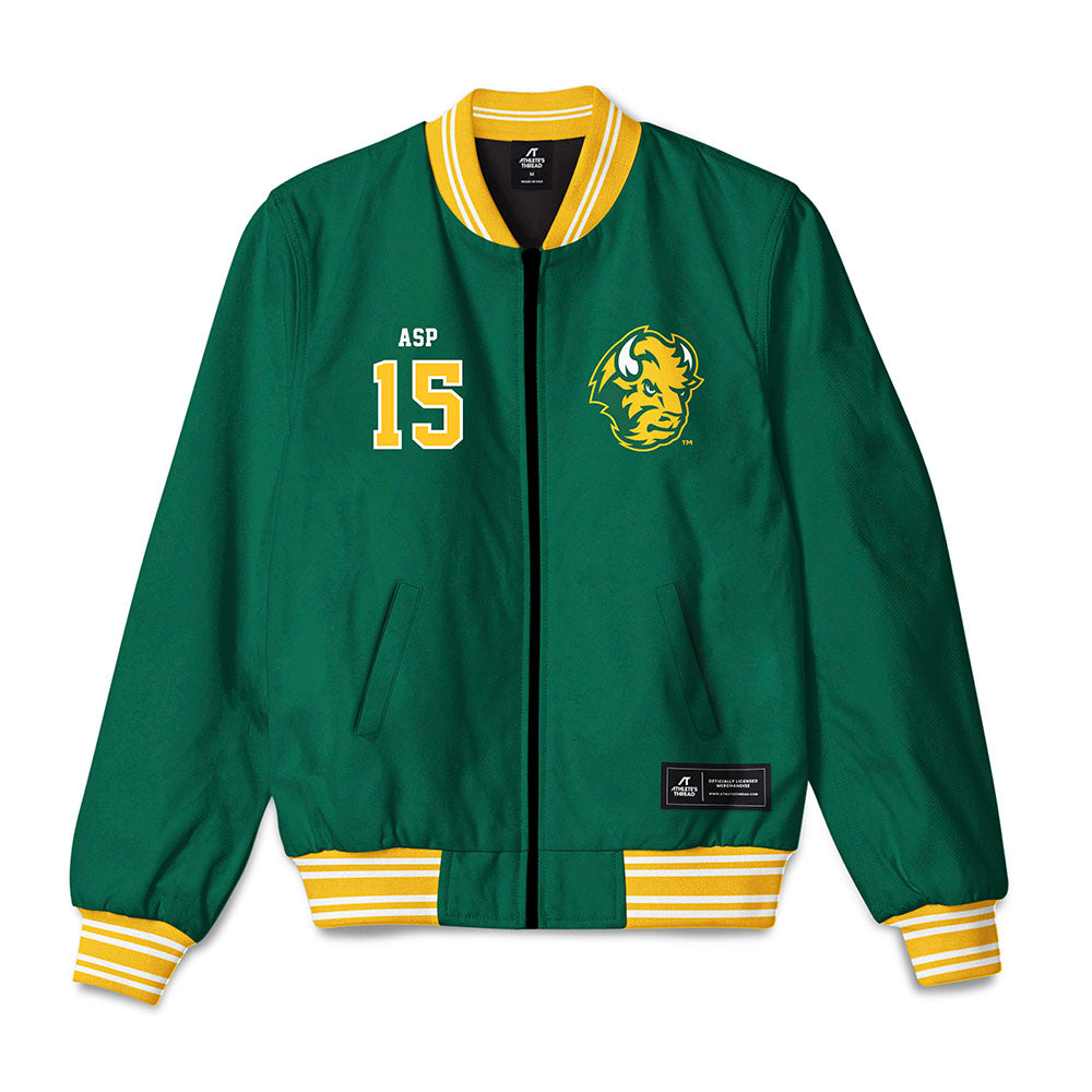 NDSU - NCAA Women's Basketball : Karrington Asp - Bomber Jacket-0