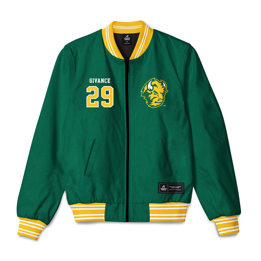 NDSU - NCAA Football : Darius Givance - Bomber Jacket-0