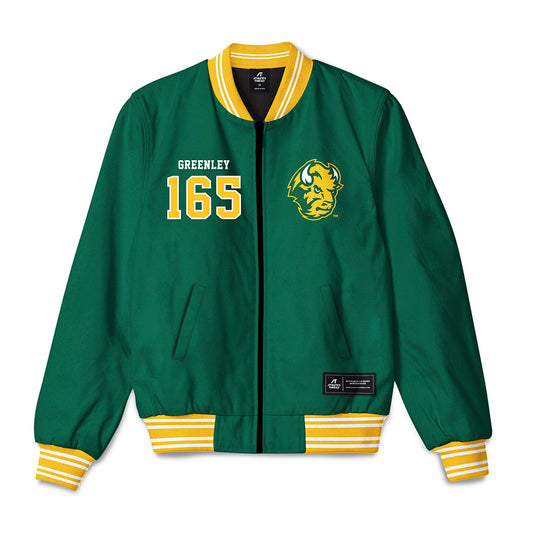 NDSU - NCAA Wrestling : Boeden Greenley - Bomber Jacket-0