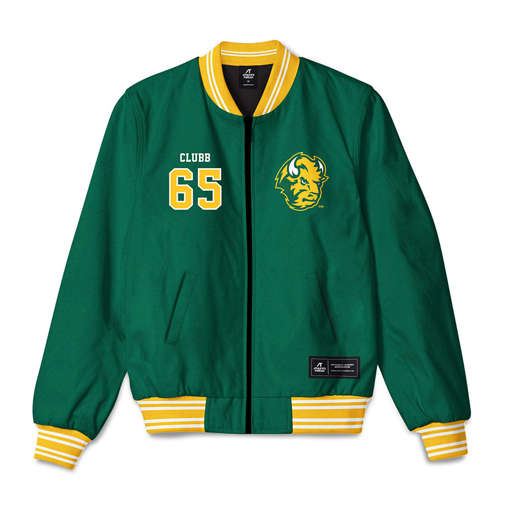NDSU - NCAA Football : Brody Clubb - Bomber Jacket-0