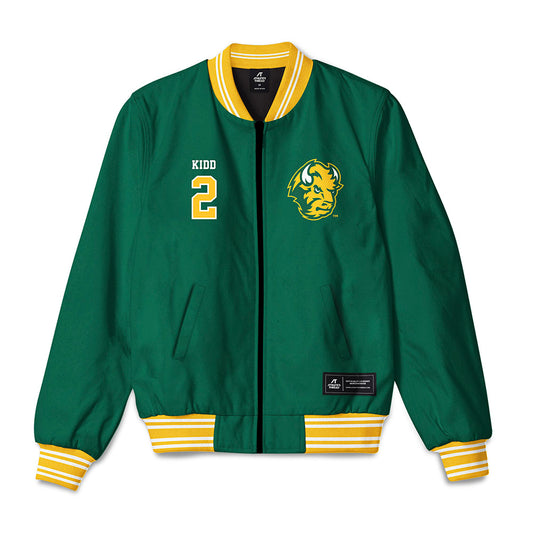 NDSU - NCAA Women's Volleyball : Natasha Kidd - Bomber Jacket-0