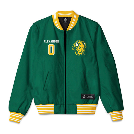 NDSU - NCAA Football : Jaquise Alexander - Bomber Jacket-0
