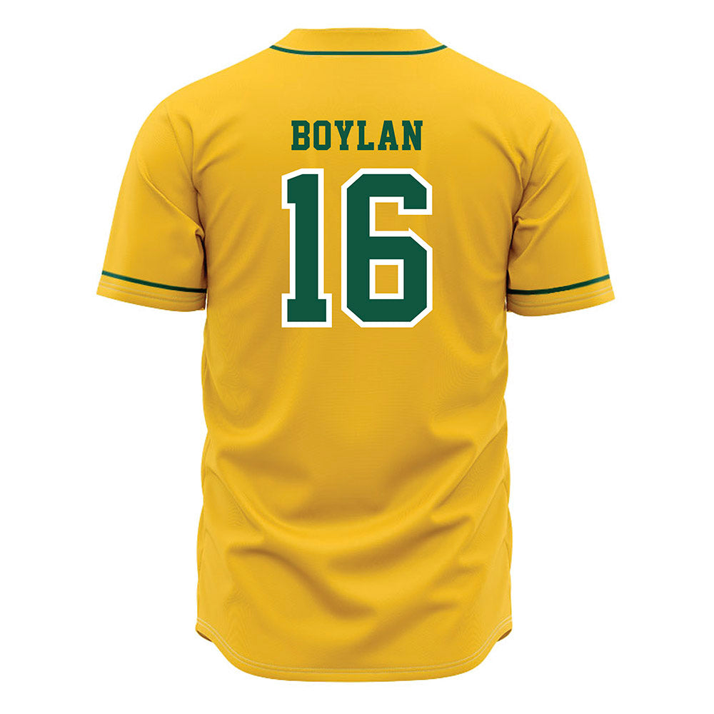 NDSU - NCAA Baseball : Austin Boylan - Yellow Jersey-1
