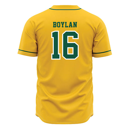 NDSU - NCAA Baseball : Austin Boylan - Yellow Jersey-1
