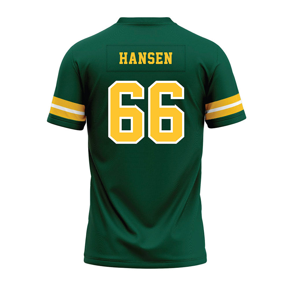 NDSU - NCAA Football : Jack Hansen - Green Premium Football Jersey-1