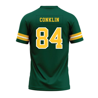 NDSU - NCAA Football : Logan Conklin - Green Premium Football Jersey-1