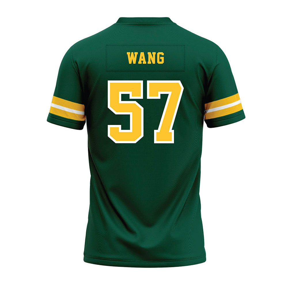 NDSU - NCAA Football : Gavin Wang - Green Premium Football Jersey-1