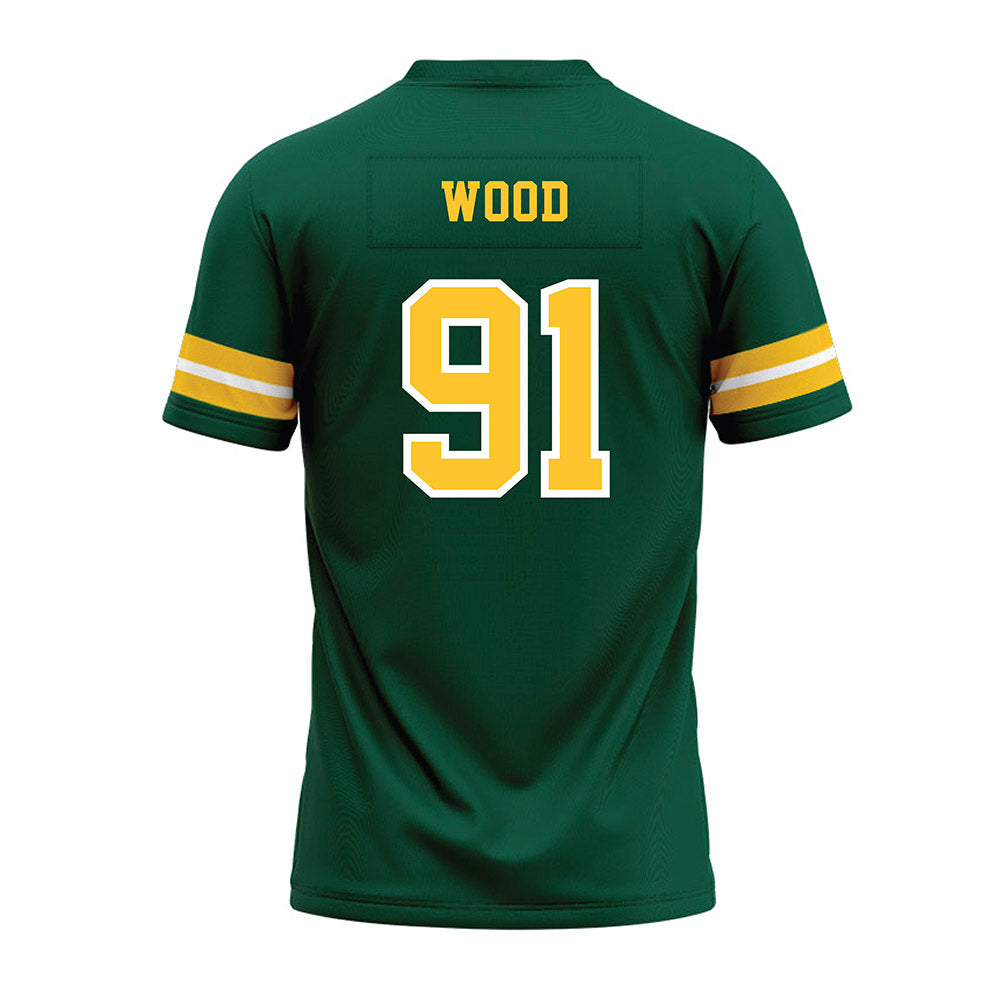 NDSU - NCAA Football : Ethan Wood - Green Premium Football Jersey-1