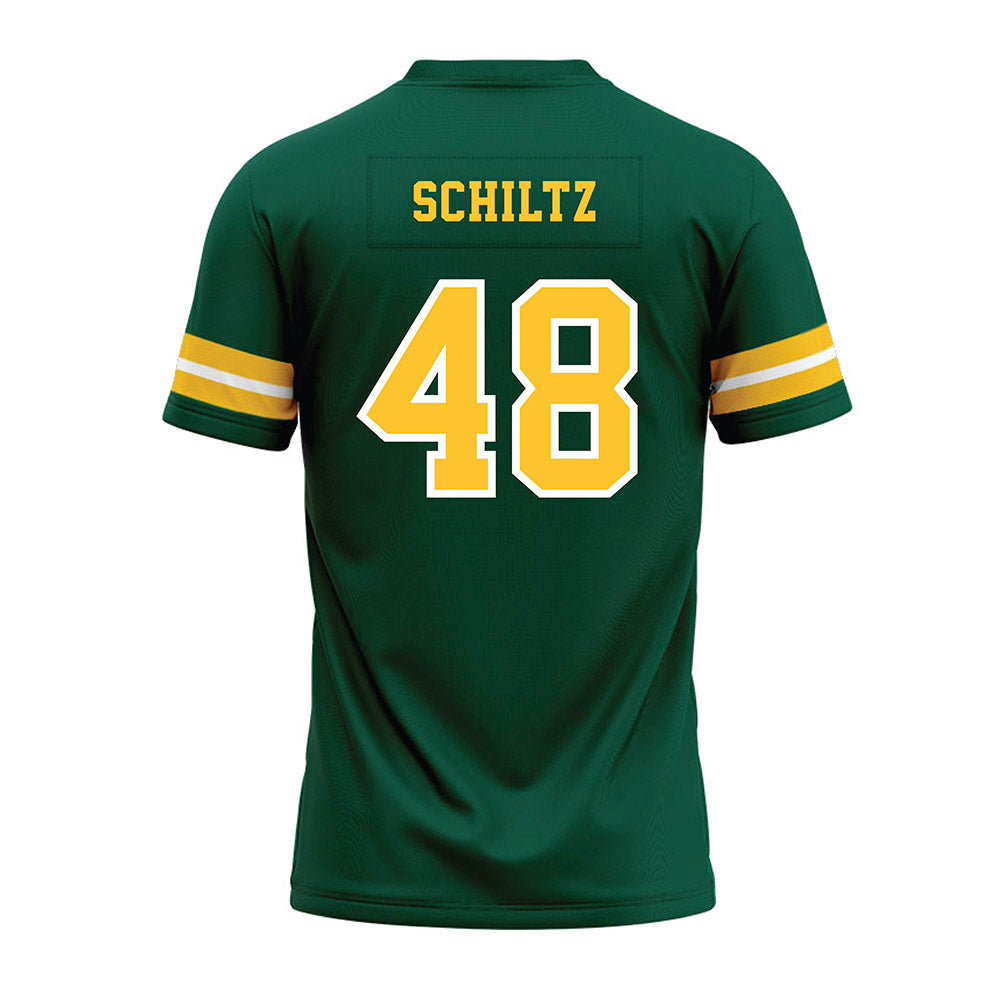 NDSU - NCAA Football : Blake Schiltz - Green Premium Football Jersey-1