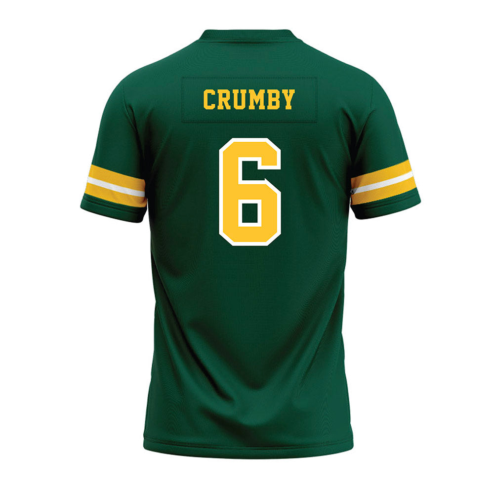 NDSU - NCAA Football : Jaylin Crumby - Green Premium Football Jersey-1