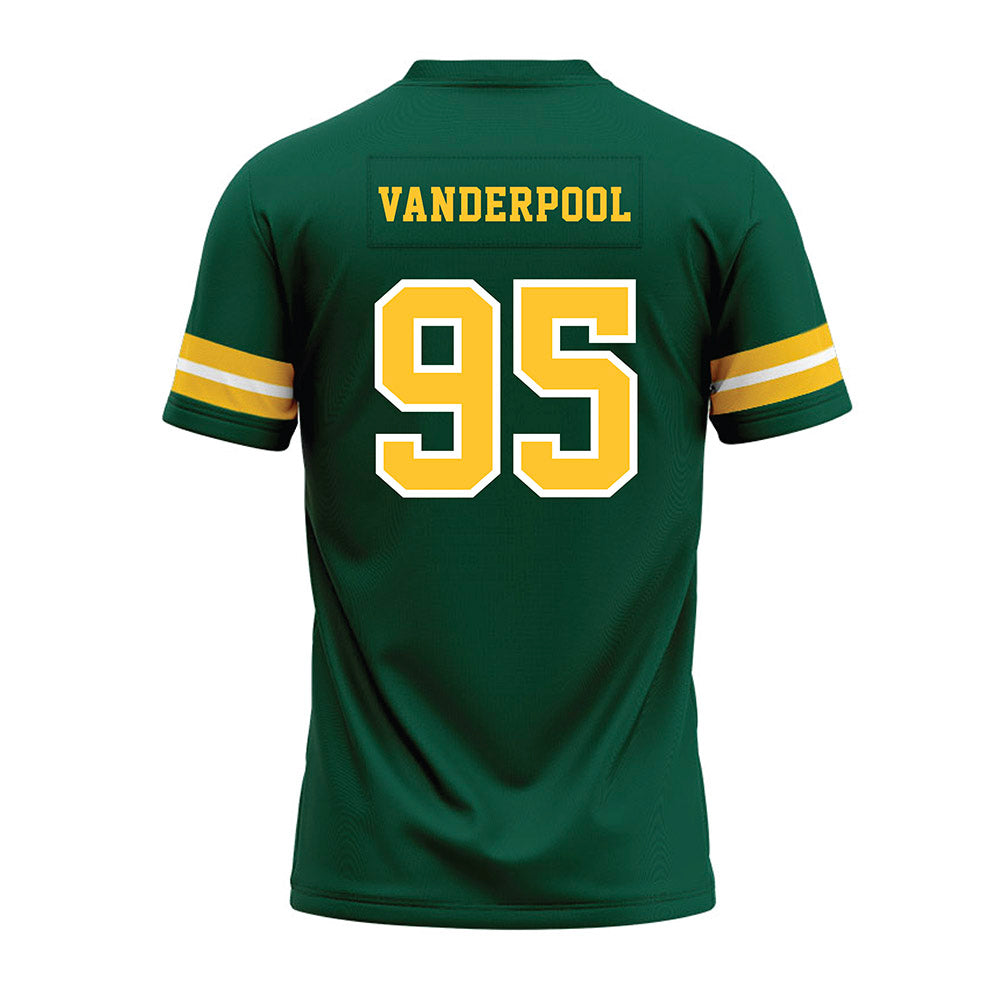 NDSU - NCAA Football : Zach Vanderpool - Green Premium Football Jersey-1