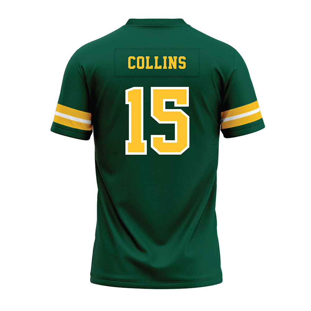 NDSU - NCAA Football : Mekhi Collins - Green Premium Football Jersey-1
