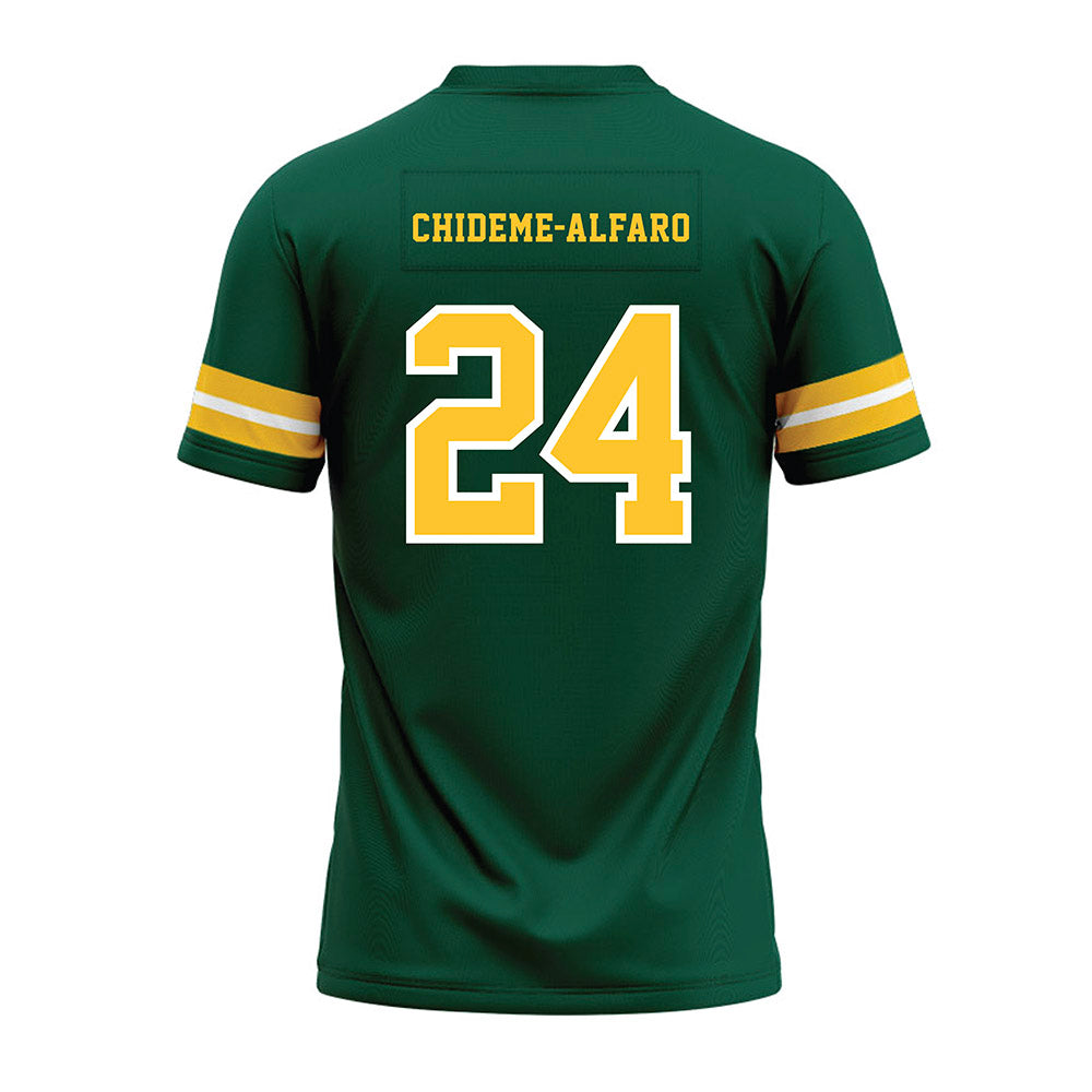 NDSU - NCAA Football : Anthony Chideme-Alfaro - Green Premium Football Jersey-1