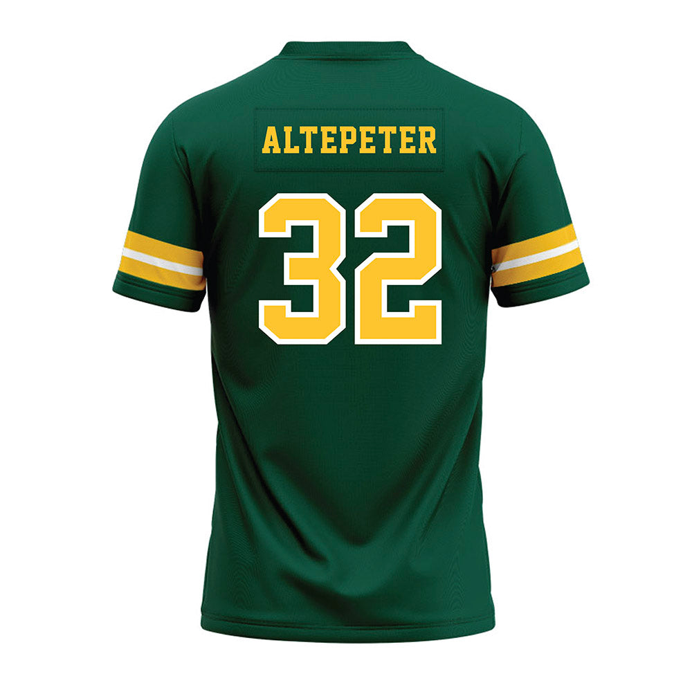 NDSU - NCAA Football : Austin Altepeter - Green Premium Football Jersey-1