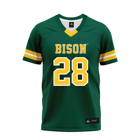 NDSU - NCAA Football : Kendrick Carer - Green Premium Football Jersey-0