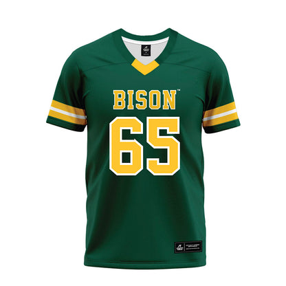 NDSU - NCAA Football : Brody Clubb - Green Premium Football Jersey-0