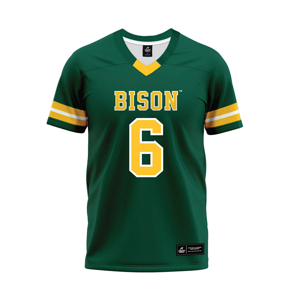 NDSU - NCAA Football : Jaylin Crumby - Green Premium Football Jersey-0
