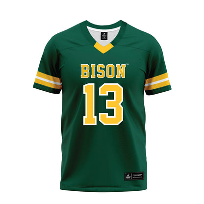NDSU - NCAA Football : Zander Smith - Green Premium Football Jersey-0