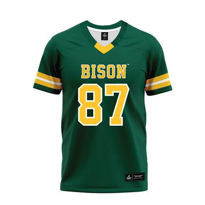 NDSU - NCAA Football : Noah Nelson - Green Premium Football Jersey-0