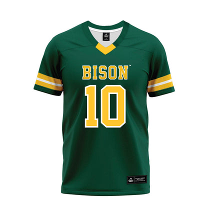NDSU - NCAA Football : Trey Drake - Green Premium Football Jersey-0