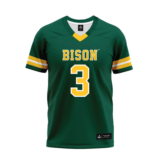NDSU - NCAA Football : RaJa Nelson - Green Premium Football Jersey-0