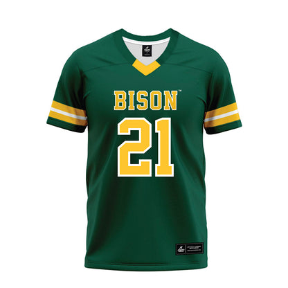 NDSU - NCAA Football : Noah Taylor - Green Premium Football Jersey-0
