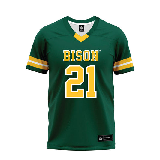 NDSU - NCAA Football : Noah Taylor - Green Premium Football Jersey-0
