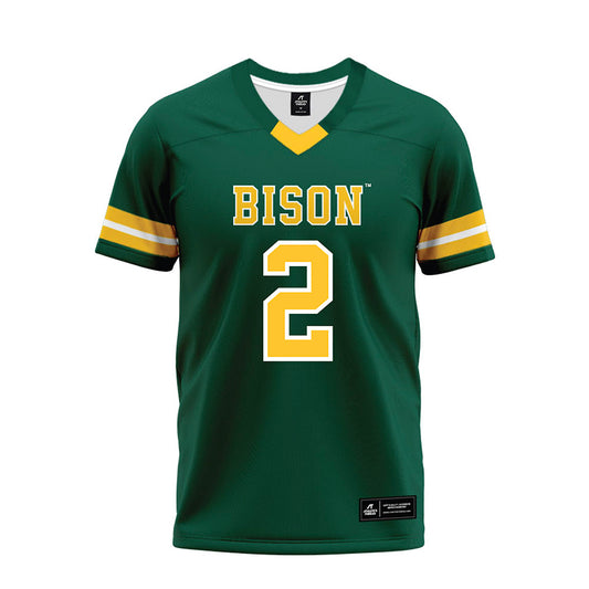 NDSU - NCAA Football : Jailen Duffie - Green Premium Football Jersey-0