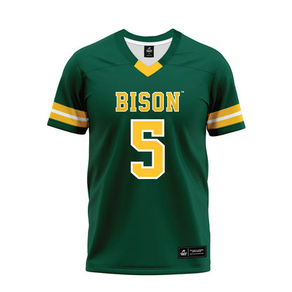 NDSU - NCAA Football : Bryce Lance - Green Premium Football Jersey-0
