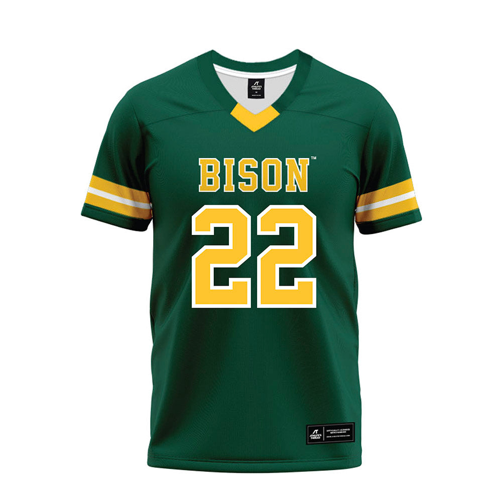 NDSU - NCAA Football : Charles Ross - Green Premium Football Jersey-0