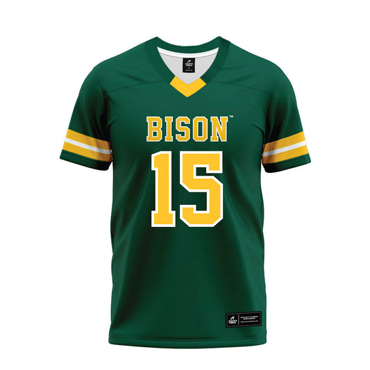 NDSU - NCAA Football : Mekhi Collins - Green Premium Football Jersey-0