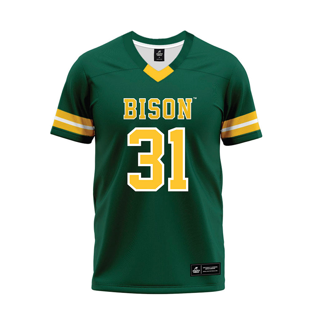 NDSU - NCAA Football : Mikhale Ford - Green Premium Football Jersey-0