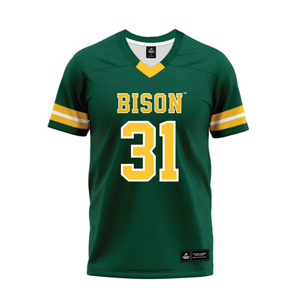NDSU - NCAA Football : Mikhale Ford - Green Premium Football Jersey-0