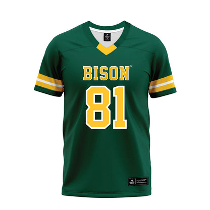 NDSU - NCAA Football : Reis Kessel - Green Premium Football Jersey-0