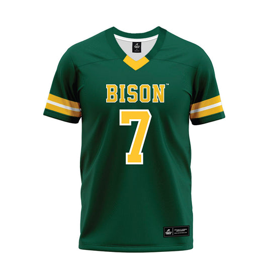 NDSU - NCAA Football : DJ scott - Green Premium Football Jersey-0