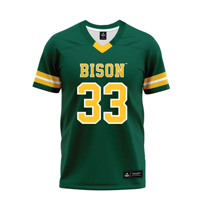 NDSU - NCAA Football : Gabriel Cunningham - Green Premium Football Jersey-0