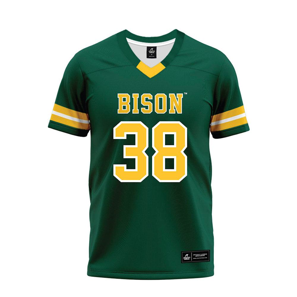 NDSU - NCAA Football : Ben Schepp - Green Premium Football Jersey-0