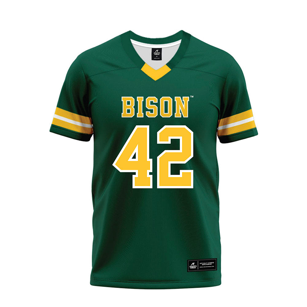 NDSU - NCAA Football : Isaac Ellison - Green Premium Football Jersey-0